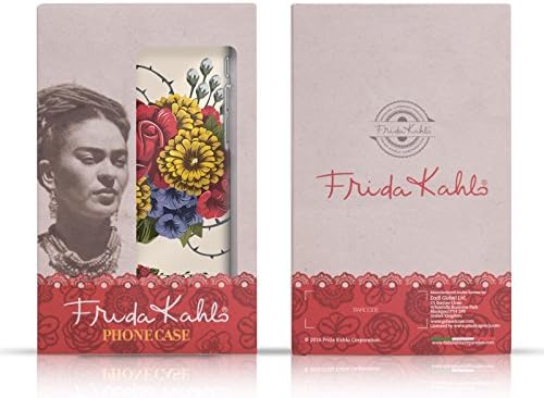 Fejét az Esetben Minták Hivatalosan Engedélyezett Frida Kahlo Virágos Portrék, valamint Idézetek Nehéz Vissza az Esetben