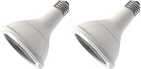 (2 Csomag) GE LED Hosszú Nyak 75 watt Egyenértékű Par30 LED Szabályozható Izzó