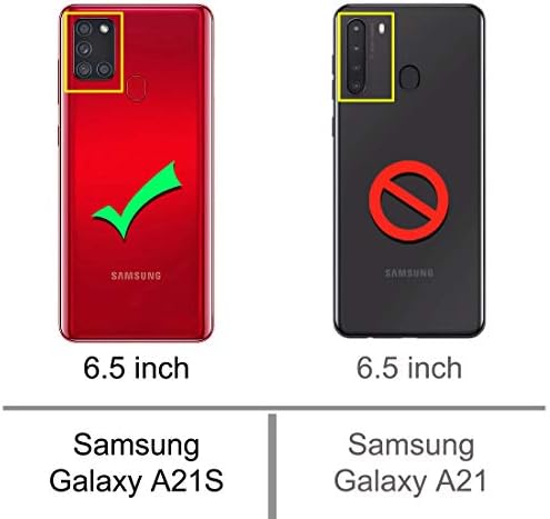 Osophter Samsung Galaxy A21S Esetben Egyértelmű, Átlátható Megerősített Sarkok TPU Sokk Abszorpciós Hajlékony mobiltelefon