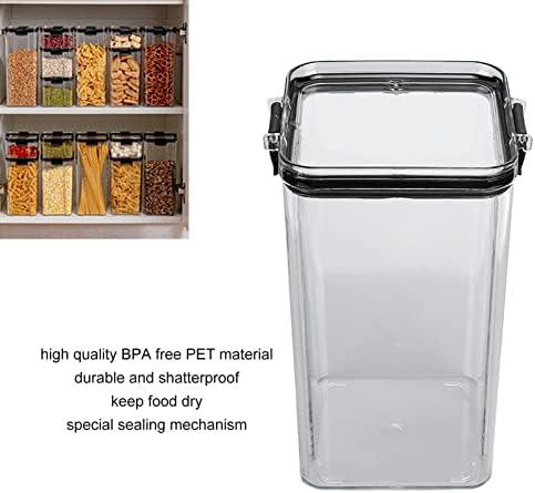 AMONIDA konyha, tároló, konyha elrendezés egyedi BPA mentes ételt, tiszta zárolási mechanizmus liszt