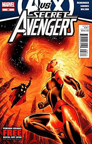 Secret Avengers 28 VF/NM ; Marvel képregény | Rick Remender Avengers vs X-Men