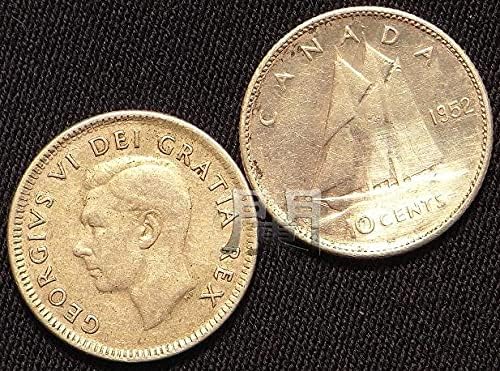 Kanada George, 10 Pont, Ezüst Érméket, Amerikai Érmék, Az Észak-Amerikai Érmék, Kanada