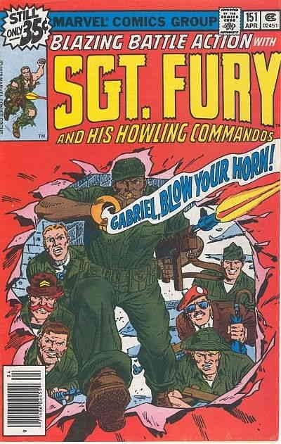Őrmester Fury 151 VF ; Marvel képregény | A Üvöltő Kommandósok