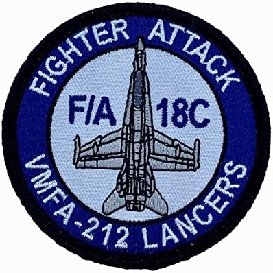 VMFA-212 Lándzsás F-18-a Vállad - tépőzáras