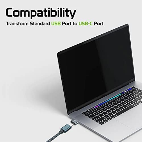 USB-C Női USB Férfi Gyors Adapter Kompatibilis A Samsung Galaxy 1-jét követően a Töltő, sync, OTG Eszközök, Mint a Billentyűzet,
