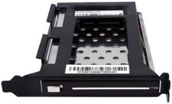 StarTech.com 2.5 a Cserélhető SATA Merevlemez-Meghajtó bővítőhely PC Bővítő Slot - Tároló bay adapter - fekete (S25SLOTR)