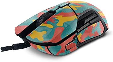 MightySkins Fényes Csillogó Bőr Kompatibilis SteelSeries Rivális 5 Gaming Mouse - Vad Álcázás | Védő, Tartós, Fényes Csillogás