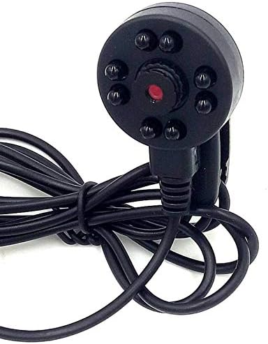 CNDST CCTV Mini Kém Kamera Hd 3.6 mm 90degree 1000tvl 8DB Infravörös IR Led éjjellátó Rejtett Mini CCTV Megfigyelő Kamera