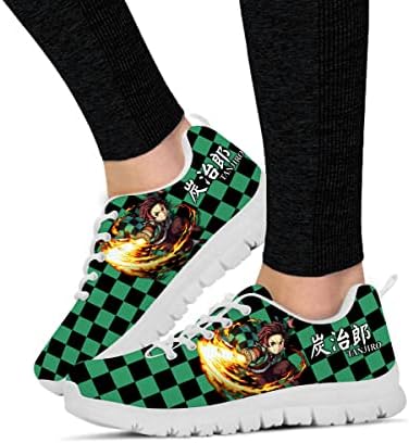 Anime Cipők Szerelmeseinek Tanjiro Kamado A Démon Vadász Cipő Anime Cipők, Fiúk, Nők, Férfiak, Gyerekek Lélegző Futó Cipők