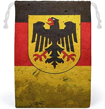Német Zászlót A német Sas Nyomtatott Aranyos Húzózsinórral Táska Tároló Utazási Smink Tasak Kozmetikai Táskák