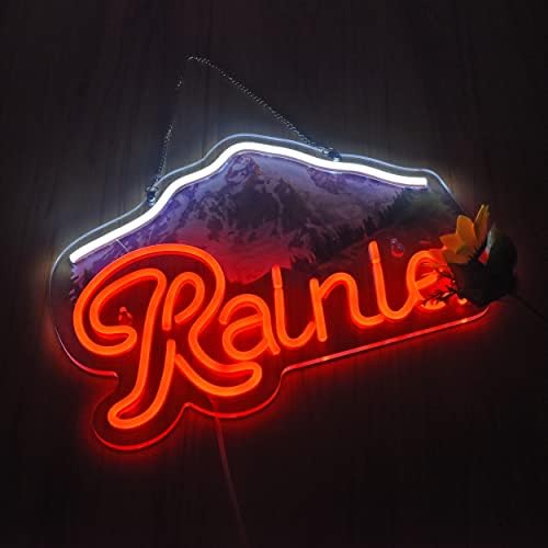 Rainier neonok Sör, Bár, Klub, Hálószoba LED Neon Fények Jel Office Hotel, Kocsma, Kávézó, Esküvői Szülinapi Buli Barlang