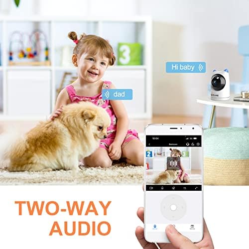 Kutya Kamera,1080P FHD WiFi IP Kamera Intelligens Pan/Tilt/Zoom, Vezeték nélküli Biztonsági Dome Kamera, a Kutya, Mind a