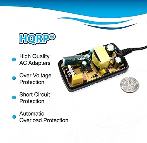 HQRP 12V AC Adapter Kompatibilis HP ScanJet 0957-2291 2400 3500 3670 3690 3800 3770 Szkenner Tápegység TÁPEGYSÉG Kábel Adapter