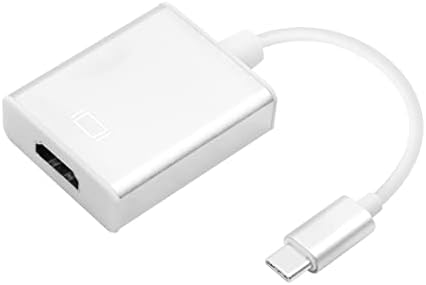 YACSEJAO USB-C-HDMI Adaptert, 4K Alumínium USB-C Típus (Thunderbolt 3) - HDMI Adapter Kábel Támogatja az Okostelefon, Tablet,