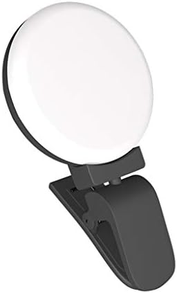 DANN 360° Forgatható Hideg Meleg 3 Fogaskerekek Tompítása Mobiltelefon Töltse Lámpa 10 LED Lámpa Gyöngyök Önarckép Fény Fotózás