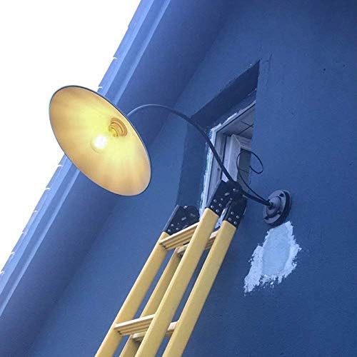 OZZKI Fali Lámpa Amerikai Hagyomány, S Alakja, Fekete Kivitelben, Kültéri, Vízálló Fali Lámpa Lámpatest Kreatív Külső Üveg