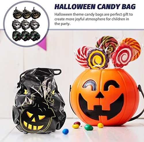 Abaodam Halloween Húzózsinórral Kezelni tök candy táska szellem kezelni táskák halloween zsinóros tasak szuperhős komámasszony