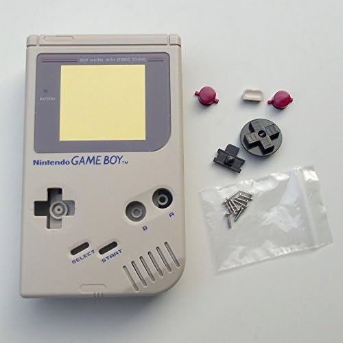 Új Teljes Ház Shell Esetben Fedezi a Nintendo Gameboy Klasszikus 1989 GB-os DMG Konzol Szürke