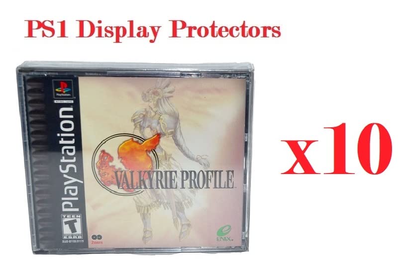 LOKI Prémium Kettős Dupla 2-4 Lemezek videojáték Védő Műanyag Esetekben Kijelző Ujjú Kompatibilis: Sony PlayStation 1 PS1