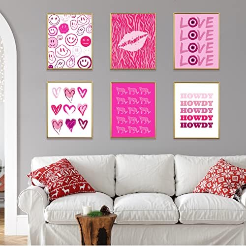 Preppy Room Decor Esztétikai Plakátok,Meleg, Rózsaszín Preppy Dolog,Kollégiumi Szoba Dekoráció,Trendi Csinos Hálószoba Home