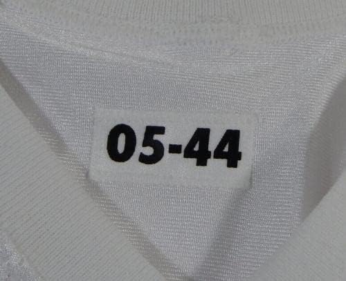 2005-ben a San Francisco 49ers Üres Játék Kiadott Fehér Jersey Reebok 44 DP24109 - Aláíratlan NFL Játék Használt Mezek