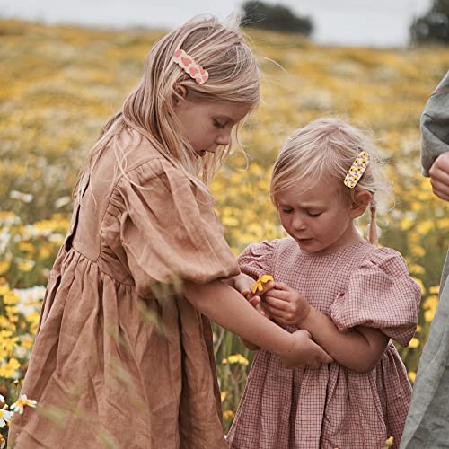 DÍSZES FELHŐK Haj Klipek a Nők, Lányok 10pc Kézzel készített Gyanta Virág hajcsat Haj Kiegészítők Baba Kisgyermekek Minden