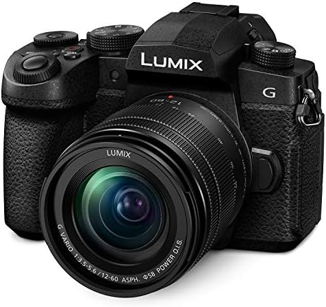 Panasonic LUMIX G95 20.3 Megapixeles tükör nélküli Fényképezőgép, 12-60mm F3.5-5.6 Micro Four Thirds Objektív, 5-Tengelyes