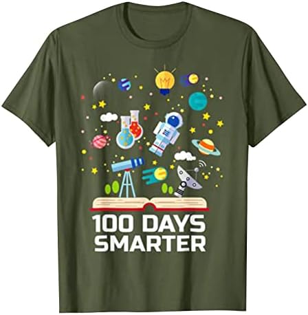 Boldog 100 Nap az Iskolában 100 Nap póló a Tanár-Diák Prémium Sleeve Rövid Ujjú póló Férfi