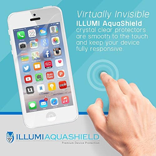 ILLUMI AquaShield képernyővédő fólia Kompatibilis Apple iPod Touch (6 Gen,2015)(2 Csomag) Nem-Buborék a Nagy Felbontású Clear
