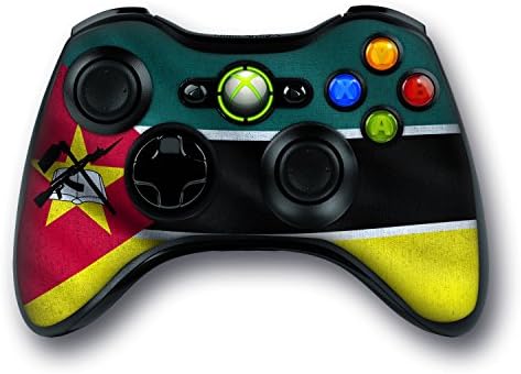 Microsoft Xbox 360-Design Bőr zászló Mozambik Matrica az Xbox 360