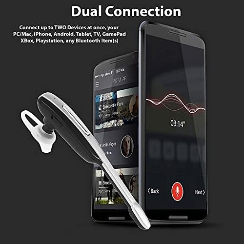 V+ TEK STYZ Fülhallgató Kompatibilis Huawei P50E a Fül Vezeték nélküli Bluetooth zajszűrő Fülhallgató (Fekete/Ezüst)