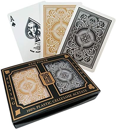 KEM Nyíl Fekete-Arany, Póker Méret - Normál Index Kártya (Csomag 2) - 1017399