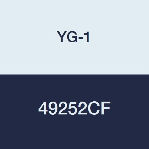 YG-1 49252CF HSSCo8 Végén Malom, 2 Fuvola, Miniatűr Csonk Hossza, Dupla, TiAlN-Futura Kivitelben, 2, Hossz, 1/32