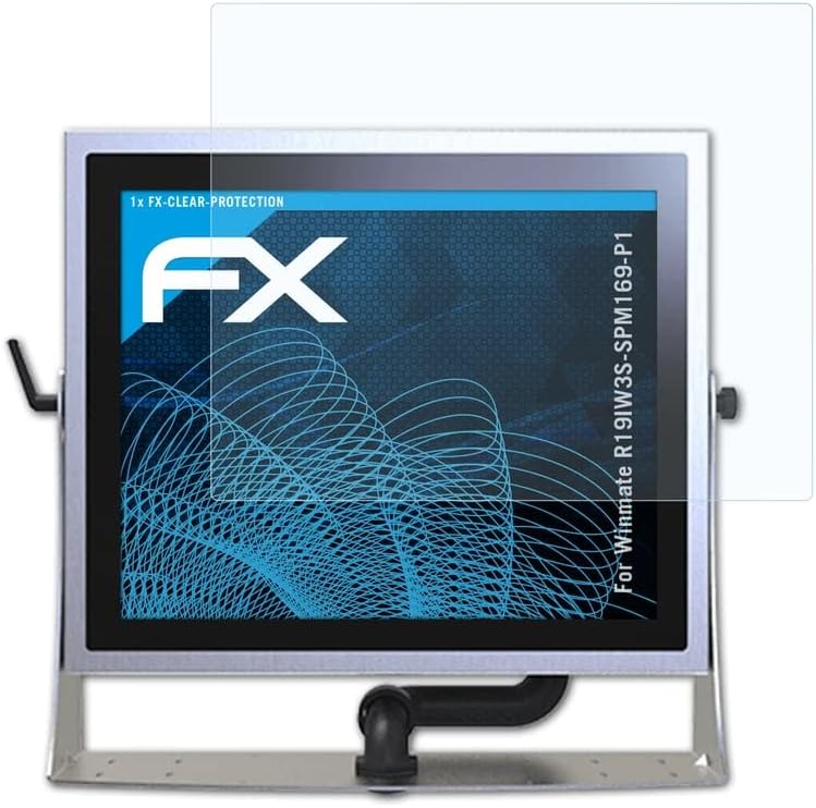 atFoliX Képernyő Védelem Film Kompatibilis Winmate R19IW3S-SPM169-P1 képernyővédő fólia, Ultra-Tiszta FX Védőfólia