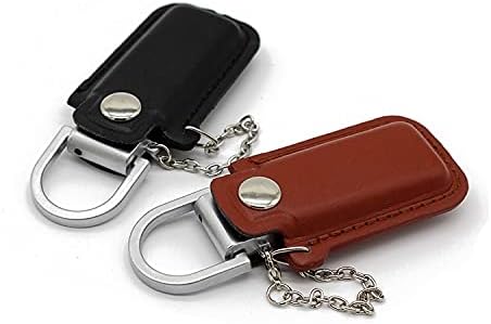 n/Pen Drive Bőr 64 gb-os USB pendrive 32 GB, 16 GB 8 GB 4 gb-os pendrive, USB Flash Drive Usb2.0 (Szín : 2, Méret : 32 GB)