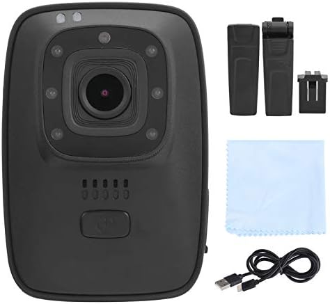 Akozon HD Kamera Test A10 Hordozható Bűnüldöző Készülék Vízálló Találkozó Rekord Test Kamera Test Kamerák bűnüldözési