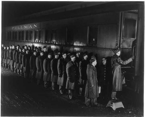 HistoricalFindings Fotó: Csapatok Bentlakásos Vonat,második világháború,második VILÁGHÁBORÚ,Katonák,Pullman Vasúti Kocsik,az