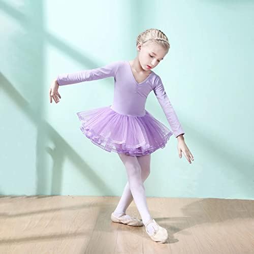 VBGYA Balett Harisnyát, a Lányok Szoknyában Ruhák Kisgyermek Rövid Ujjú Balett Szoknya Balerina Ruha