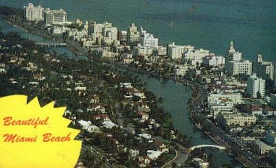 Miami Beach, Florida Képeslap