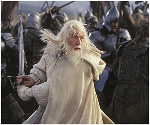 A Gyűrűk Ura Ian McKellan, mint Gandalf Harcol a Csatában, 8 x 10 Inch-Fotó