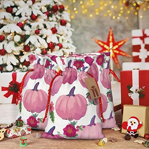 Zsinór Karácsonyi Ajándék Táska Rózsaszín-Sütőtök-Hálaadás Ajándék Csomagolás Zsák Karácsonyi Ajándék Csomagolás Zsák -,