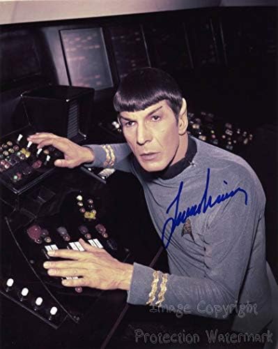 Leonard Nimoy Star Trek Aláírt Dedikált 8x10 Hüvelyk Fotó Nyomtatás