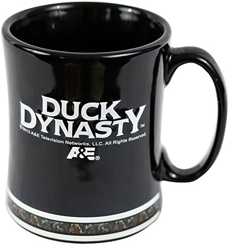 Duck Dynasty Hivatalosan Engedélyezett Logó Faragott Kerámia Bögre