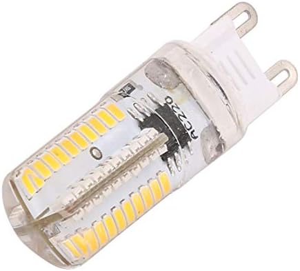 Aexit 200V-240V LED-es lámpatestek, valamint az ellenőrzések Izzó Lámpa Epistar 80SMD-3014 LED Szabályozható G9 Meleg Fehér