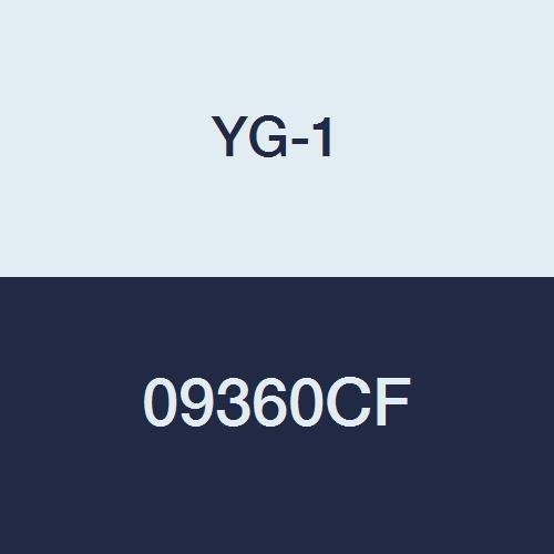 YG-1 09360CF HSSCo8 Végén Malom, 6 Fuvola, Extra Hosszú, Center Vágás, TiAlN-Futura Befejezni, 6-1/4 Hosszú, 3/4
