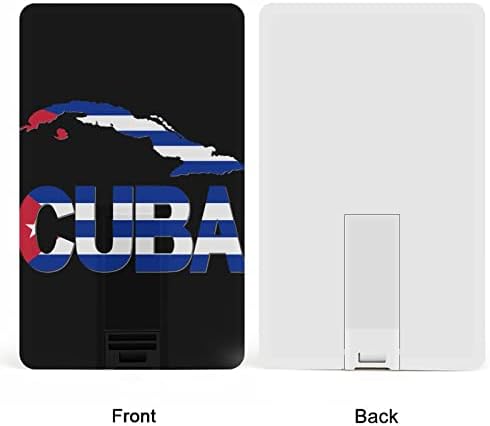 Kuba Térkép Zászló Meghajtó az USB 2.0 32G & 64G Hordozható Memory Stick Kártya PC/Laptop