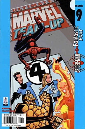Ultimate Marvel Team-Up 9 VF/NM ; Marvel képregény | Spider-Man Fantasztikus Négyes
