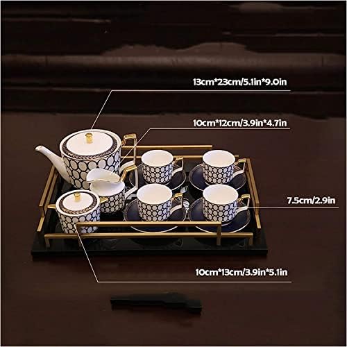 RAZZUM Kínai kung fu-ja teáskészlet a Porcelán Teás Szett Délutáni Tea Csésze Szett Ajándék Csomag, egy Csésze Tea, Csészealj