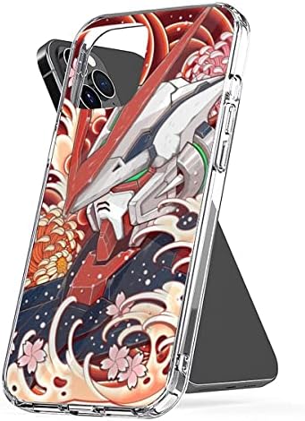 Telefon burkolata Kompatibilis az iPhone Samsung Tévútra Pro Max Piros Keret 12 6 Gundam 13 Tetoválás 8 7 X Xr 11 Se 2020