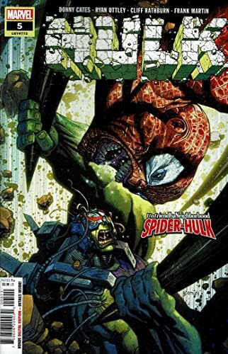 Hulk (7 Sorozat) 5 VF/NM ; Marvel képregény | 772 Spider-Hulk